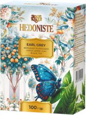 Акція на Чай чорний HEDONISTE Earl Grey Байховий Крупнолистовий з ароматом бергамоту 100 г від Rozetka