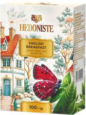 Акція на Чай чорний HEDONISTE English Breakfast Байховий Крупнолистовий 100 г від Rozetka