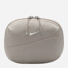 Акція на Спортивна сумка на пояс бананка Nike Nk Aura Waistpack HM6120-009 College Grey/Matte Silver від Rozetka