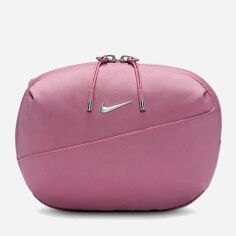 Акція на Спортивна сумка на пояс жіноча тканинна Nike Nk Aura Waistpack HM6120-699 Рожева від Rozetka
