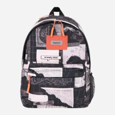 Акція на Рюкзак тканинний 17 л водовідштовхуючий Bagland Stylish М 1118320661 Різнобарвний 1343 від Rozetka
