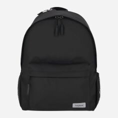 Акція на Рюкзак тканинний 17 л світловідбивний Bagland Stylish M 1118520667 Чорний від Rozetka