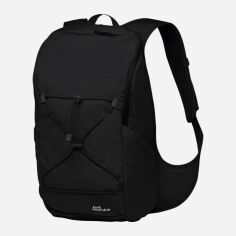 Акція на Рюкзак жіночий спортивний тканинний 18 л вміщує формат А4 Jack Wolfskin Serene A64021_6000 Чорний від Rozetka