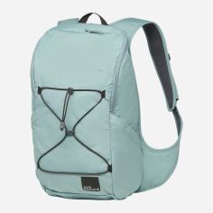Акція на Рюкзак жіночий спортивний тканинний 18 л вміщує формат А4 Jack Wolfskin Serene A64021_E0180 Блакитний від Rozetka