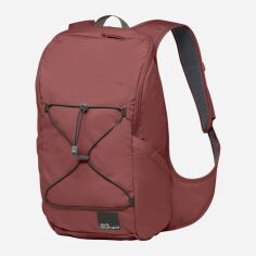Акція на Рюкзак жіночий спортивний тканинний 18 л вміщує формат А4 Jack Wolfskin Serene A64021_J0127 Рожевий від Rozetka