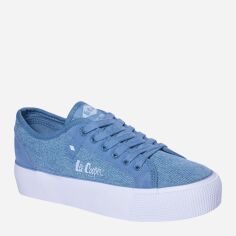 Акція на Жіночі кеди низькі Lee Cooper LCW-25-31-3452L 38 24.5 см Сині від Rozetka