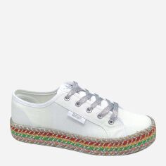 Акція на Жіночі кеди низькі Lee Cooper LCW-25-08-3650L 37 24.5 см Білі від Rozetka