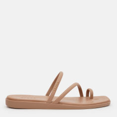 Акція на Жіночі шльопанці для пляжу Crocs Miami Toe Loop Sandal MCc 209862-2JJ 42-43 (W11) 27 см Milk Chocolate від Rozetka