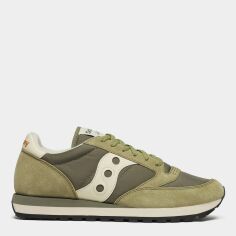 Акція на Чоловічі кросівки Saucony Jazz Original S2044-717 44 (10US) 28 см Olive/Off White від Rozetka