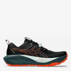 Акція на Чоловічі кросівки для бігу ASICS Gel-Trabuco 13 1011B973-001 44 (10US) 28 см Чорний/Лазурний/Помаранчевий від Rozetka