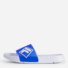 Акція на Чоловічі шльопанці для пляжу Fila FFM0410-53315 46 30.8 см Сині/Білі від Rozetka