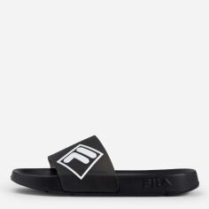 Акція на Чоловічі шльопанці для пляжу Fila FFM0410-83052 44 29.5 см Чорні від Rozetka