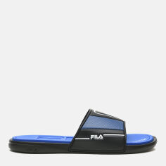 Акція на Чоловічі шльопанці для пляжу Fila Men'S Slippers Ultratouch Slide 105792-BM 40 25.9 см Чорні/Сині від Rozetka