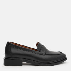 Акція на Жіночі лофери зі шкіри Prime Shoes 21-269-30114 40 26 см Чорні від Rozetka