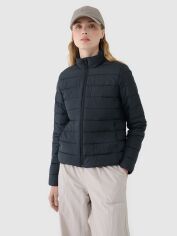 Акція на Куртка демісезонна жіноча 4F 4FWSS25TDJAF533-20S 2XL Чорна від Rozetka