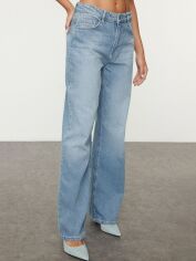 Акція на Джинси Baggy жіночі Trendyol TWOAW25JE00351 32 Light Blue від Rozetka