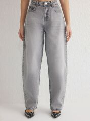 Акція на Джинси Baggy жіночі Trendyol TWOSS25JE00063 36 Gray від Rozetka