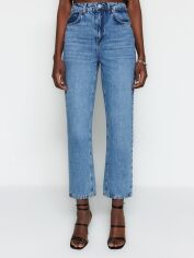 Акція на Джинси Slim Fit жіночі Trendyol TWOSS23JE00089 40 Blue від Rozetka