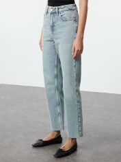 Акція на Джинси Mom's жіночі Trendyol TWOAW25JE00307 32 Light Blue від Rozetka