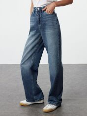 Акція на Джинси Baggy жіночі Trendyol TWOSS22JE0242 40 Navy Blue від Rozetka