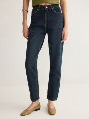Акція на Джинси Mom's жіночі Trendyol TWOSS25JE00136 36 Dark Blue від Rozetka