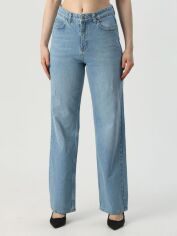 Акція на Джинси Regular Fit жіночі Trendyol TWOSS25JE00141 40 Blue від Rozetka