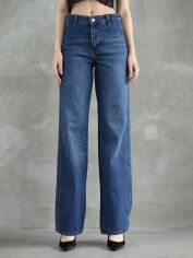 Акція на Джинси жіночі Trendyol TWOSS25JE00137 36 Dark Blue від Rozetka