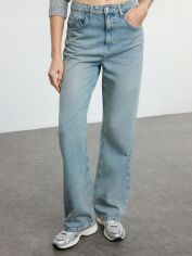 Акція на Джинси Regular Fit жіночі Trendyol TWOAW25JE00144 34 Light Blue від Rozetka