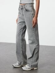 Акція на Джинси жіночі Trendyol TWOAW25JE00178 32 Grey від Rozetka