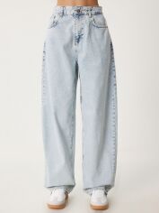 Акція на Джинси Baggy жіночі Happiness RI00004 38 Ice Blue від Rozetka