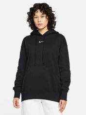 Акція на Худі жіноче Nike Sportswear Phoenix Fleece Oversized DQ5860-010 XS Black/Sail від Rozetka