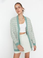 Акція на Кардиган жіночий Trendyol TWOAW21HI0250 L Mint від Rozetka
