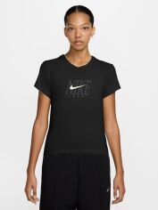 Акція на Футболка спортивна жіноча Nike Sportswear Phoenix IB2444-010 L Чорна від Rozetka