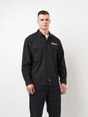 Акція на Сорочка бавовняна чоловіча Dickies DK0A4Z7PBLK1 L Чорна від Rozetka