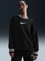 Акція на Світшот жіночий Nike Sportswear Phoenix Fleece HJ0949-010 XS Black від Rozetka