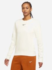 Акція на Світшот жіночий Nike Sportswear Phoenix Fleece DQ5751-133 S Sail/Black від Rozetka