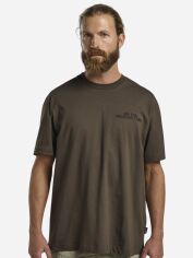 Акція на Футболка бавовняна довга чоловіча Jack Wolfskin Trailblazer T M A63857-T0288 2XL Коричнева від Rozetka