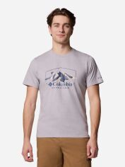 Акція на Футболка бавовняна довга чоловіча Columbia Path Lake™ Graphic II 1934811-044 XL Сіра від Rozetka