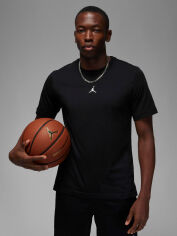 Акція на Футболка довга чоловіча Nike M Df Sprt Ss Top FN5829-010 S Чорна від Rozetka