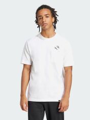 Акція на Футболка бавовняна довга чоловіча Adidas Not Sports Specific M L Slide Pkt T JC5282 2XL White від Rozetka
