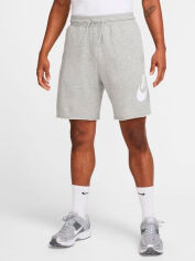 Акція на Шорти бавовняні короткі чоловічі Nike Club Alumni FQ4950-063 XL Сірі від Rozetka
