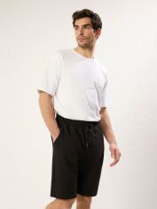 Акція на Шорти бавовняні короткі чоловічі Trendyol TMNSS22SR0257 2XL Black від Rozetka