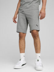 Акція на Шорти бавовняні довгі чоловічі Puma Ess Shorts 10" 68259803 S Medium Gray Heather від Rozetka