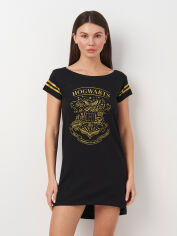 Акція на Нічна сорочка жіноча бавовняна Disney Harry Potter HP 53 04 333 M Чорна від Rozetka