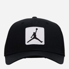Акція на Кепка літня Nike U J Rise Cap S Cb Trkr Jm Ptch FZ0774-010 S-M Чорна від Rozetka