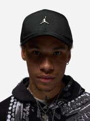 Акція на Кепка Nike U J Rise Cap S CB MTL JM HM5750-010 L-XL Чорна від Rozetka