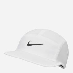 Акція на Кепка літня Nike U Nk Df Fly Cap U Cb P FB5624-100 S/M Біла від Rozetka