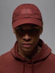 Акція на Кепка Nike J Club Cap Us Cb Flt Patch FD5181-232 S/M Бордова від Rozetka