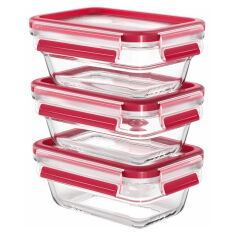 Акція на Набор контейнеров 3 шт Master Seal Tefal N1051110 від Podushka