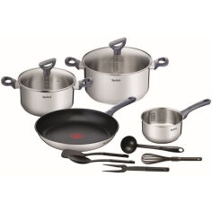 Акція на Набор посуды 11 предметов Daily Cook Tefal G713SB45 від Podushka